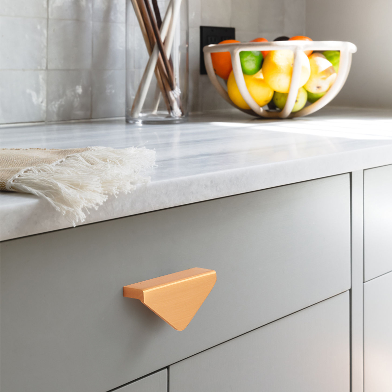 forma de triángulo moderna tirón simple muebles de aluminio del